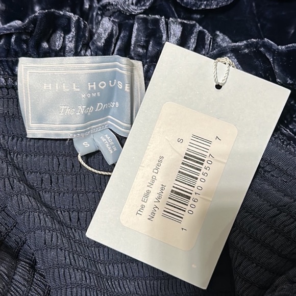 Hill House The Ellie Nap Dress in Navy Velvet - Picture 5 of 5